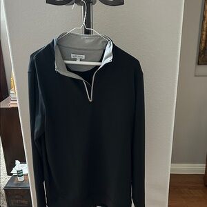 Peter Miller Black Quarter-Zip Pullover